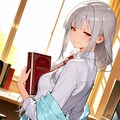 来客応対中の同期 4枚目