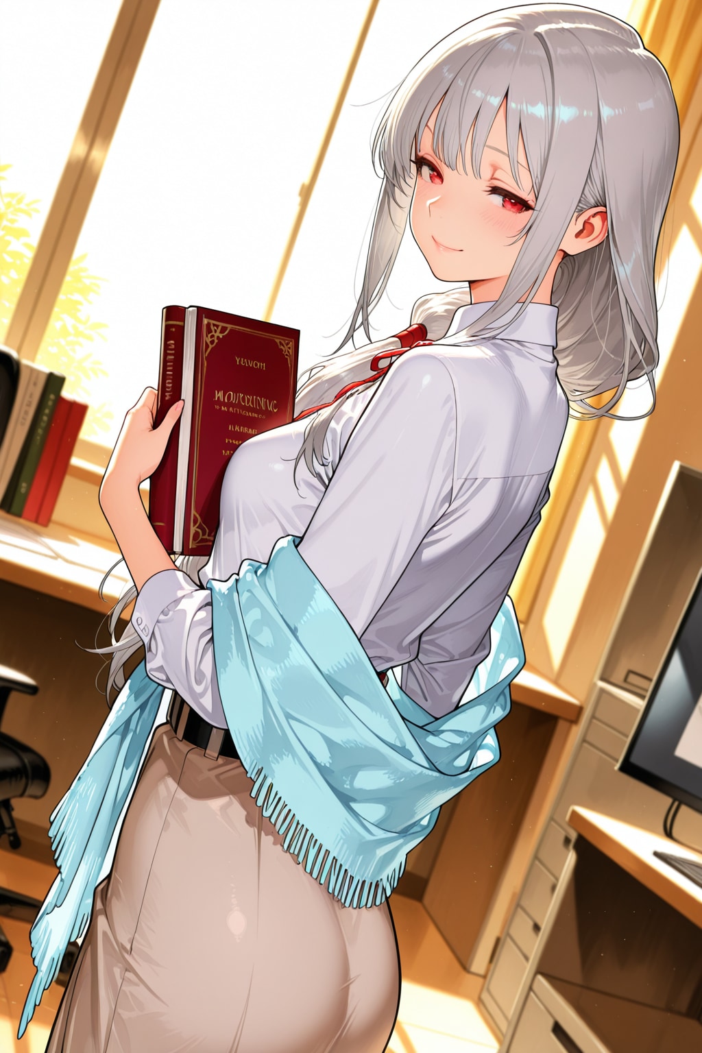 来客応対中の同期