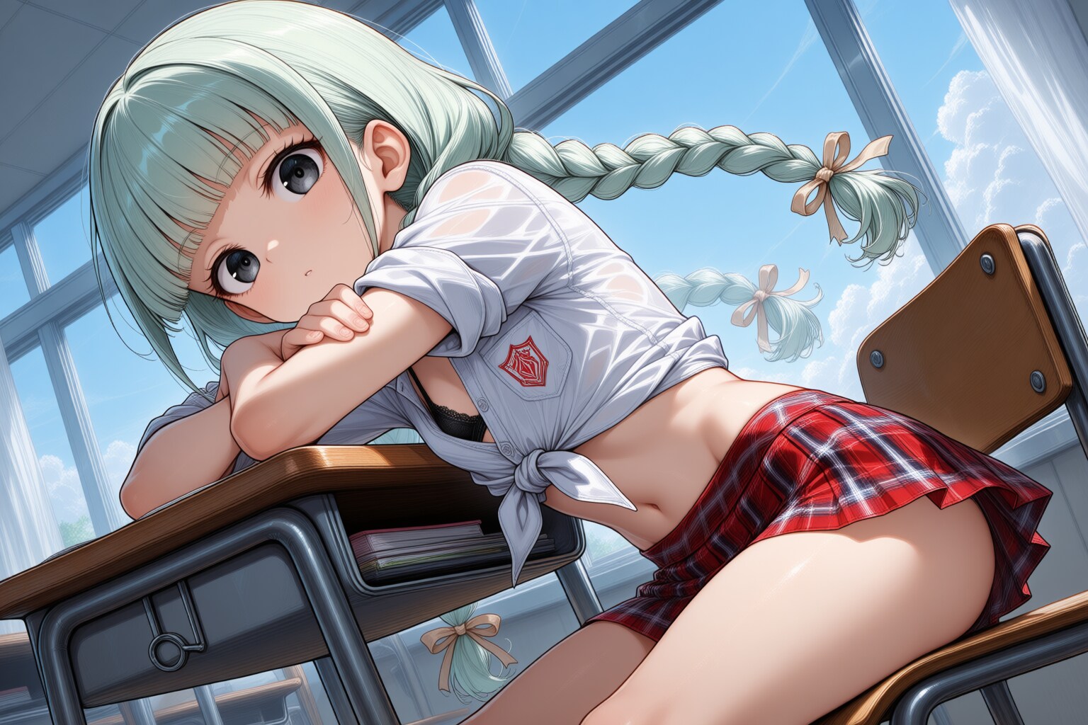 アメスク制服なミリィちゃん