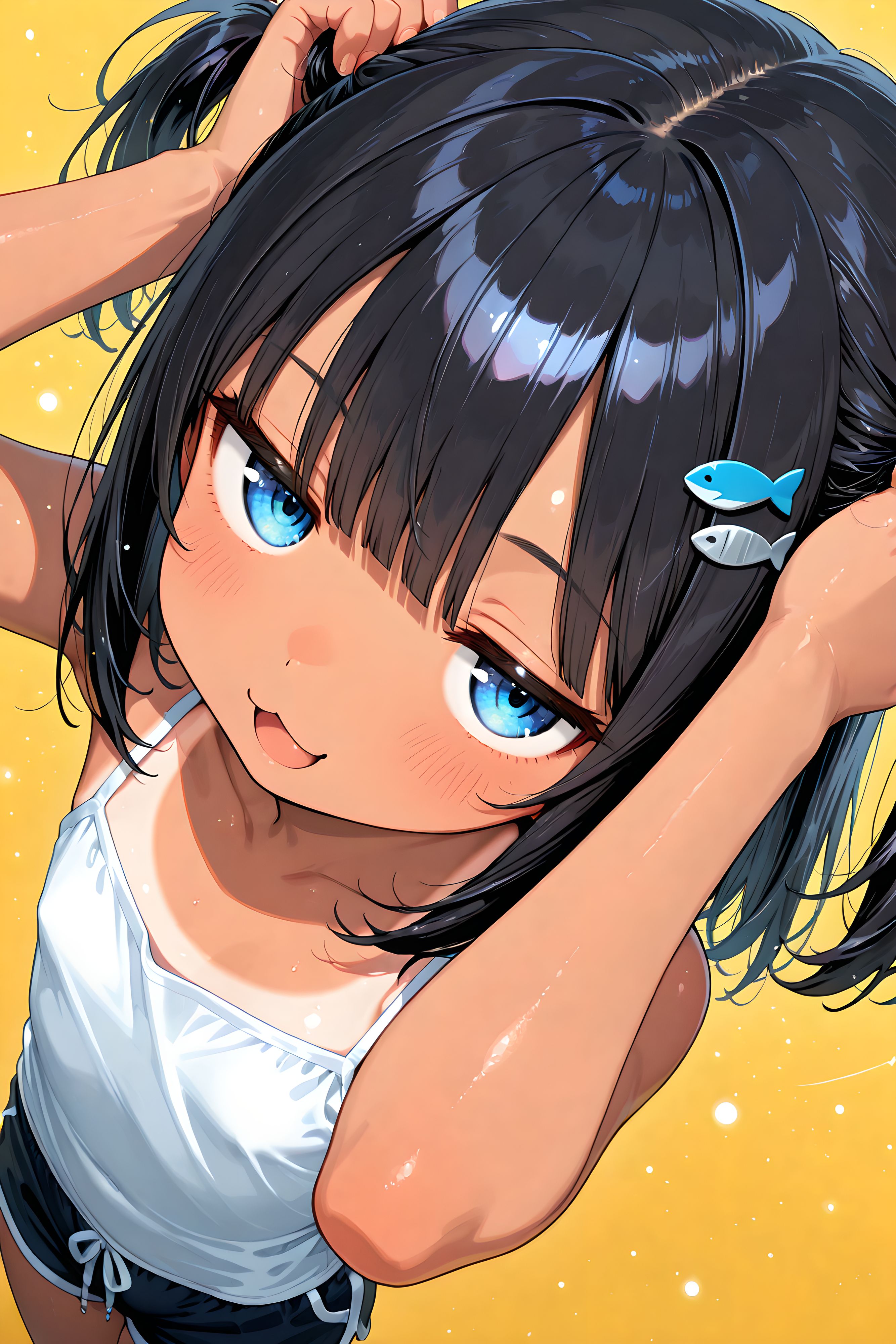 (⩌⩊⩌)「こう？」