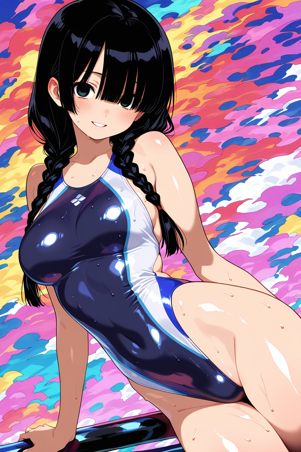 目が笑ってない💦様々な理由で心がヤ〇んで闇ってしまった💦量産型ハイレグ女戦闘員達😰💦