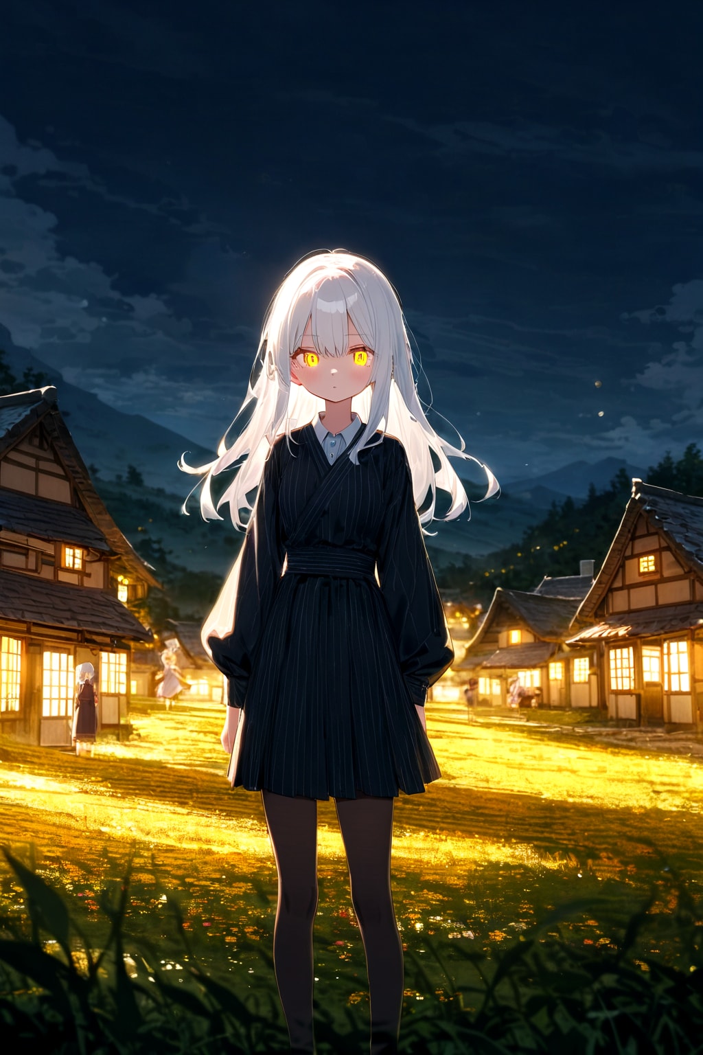 光る眼 | の人気AIイラスト・グラビア