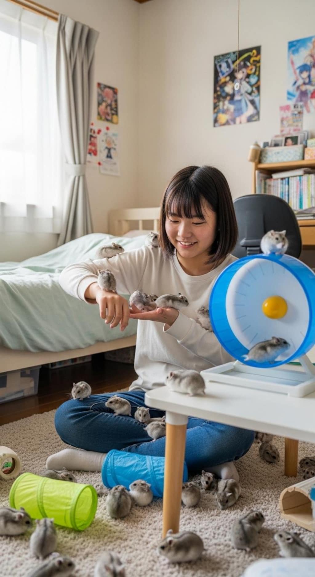 ハムハムルーム《ジャンガリアンハムスター》