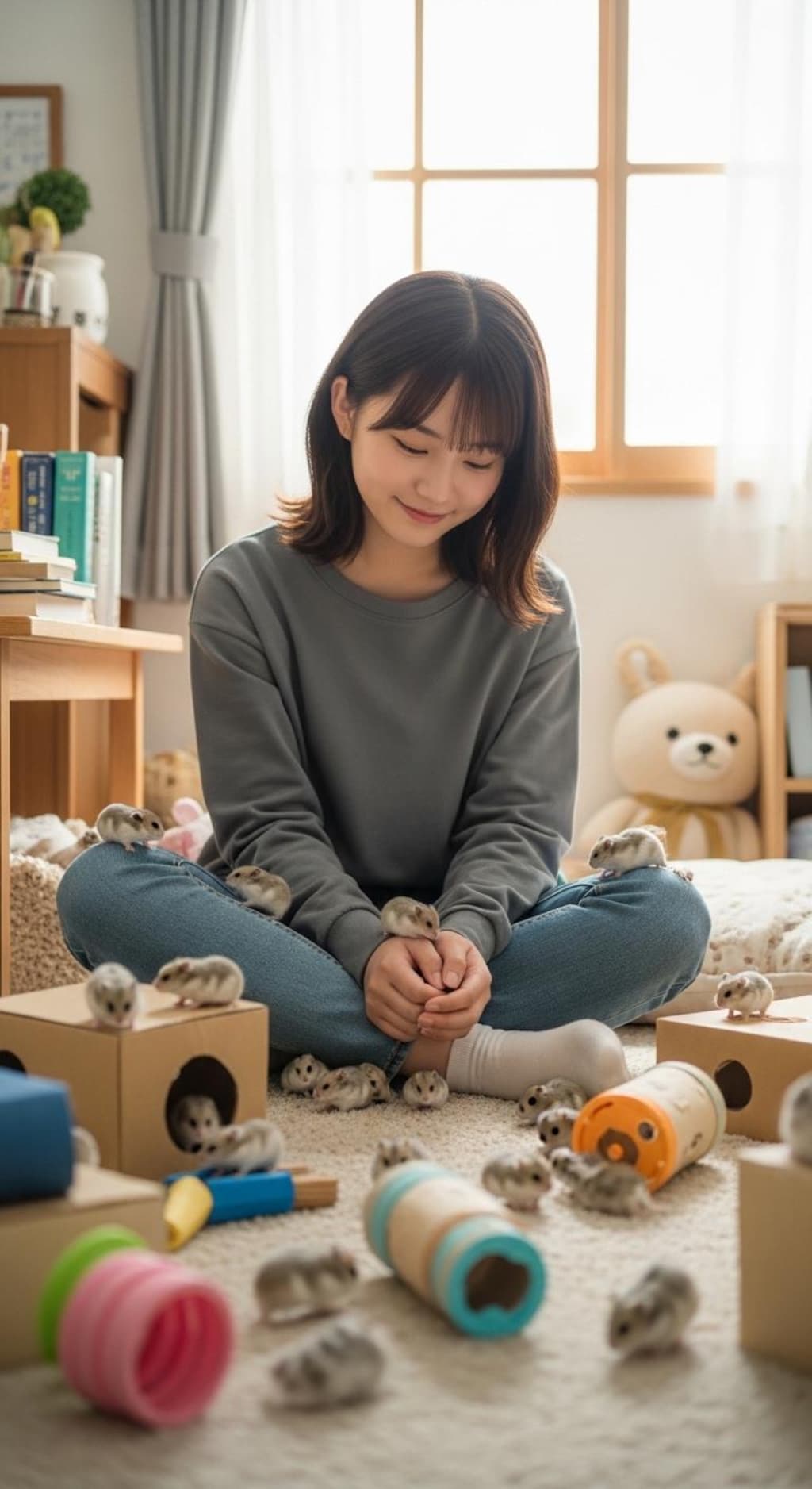 ハムハムルーム《ジャンガリアンハムスター》