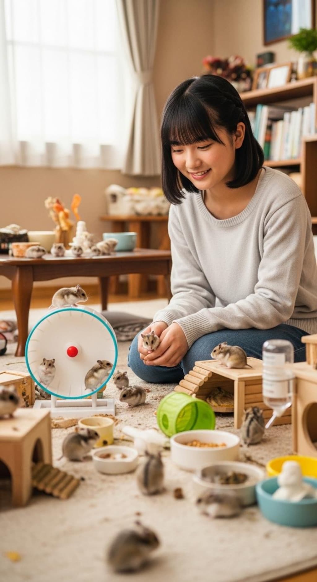 ハムハムルーム《ジャンガリアンハムスター》