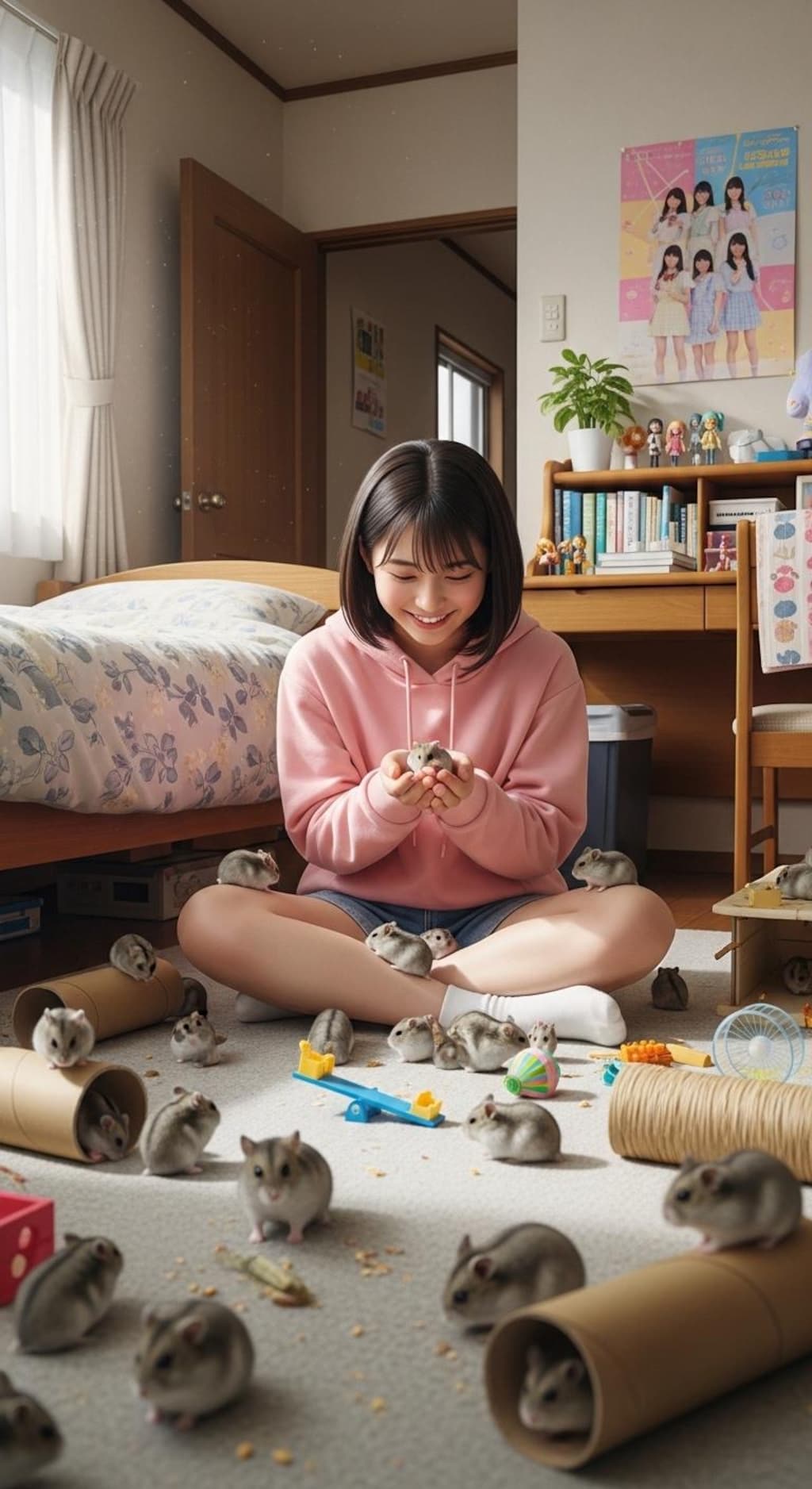 ハムハムルーム《ジャンガリアンハムスター》