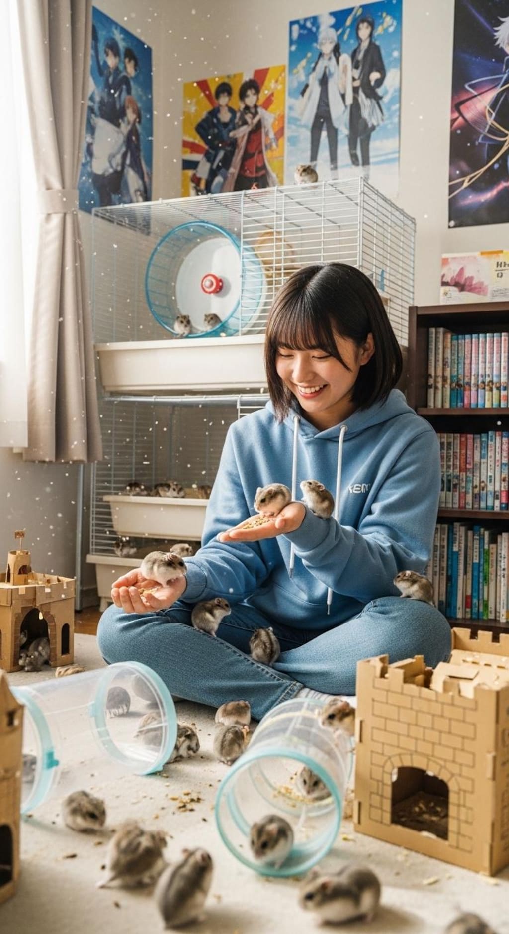 ハムハムルーム《ジャンガリアンハムスター》