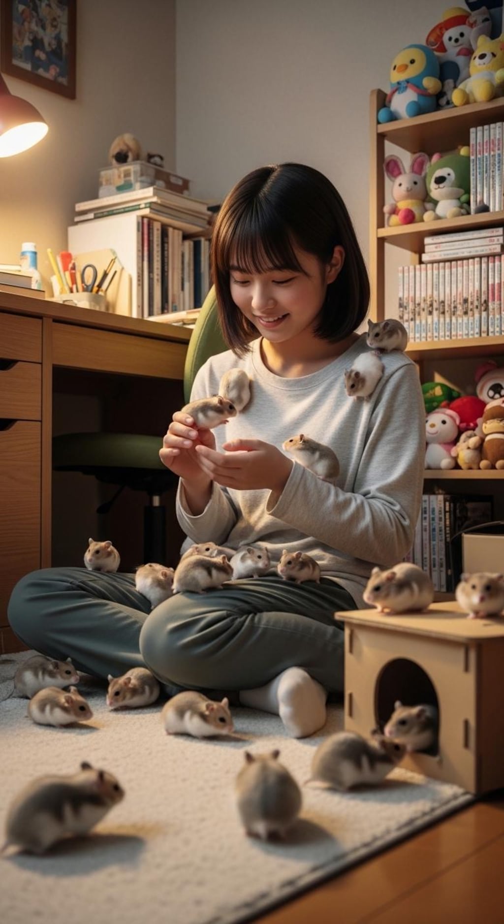 ハムハムルーム《ジャンガリアンハムスター》