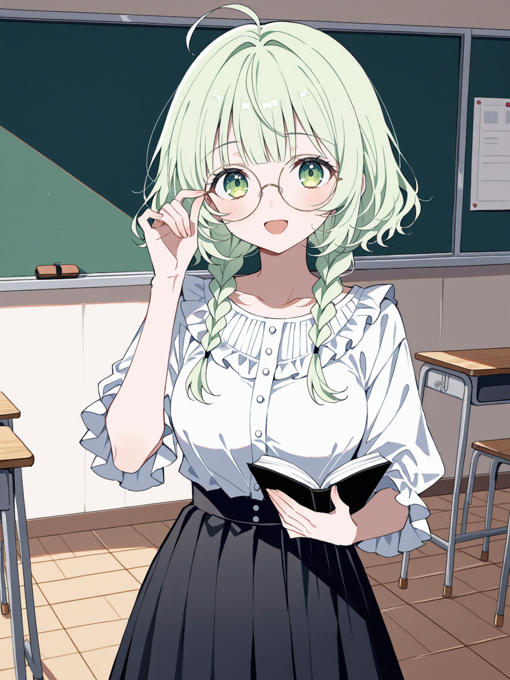 うちの子メガネキャラ