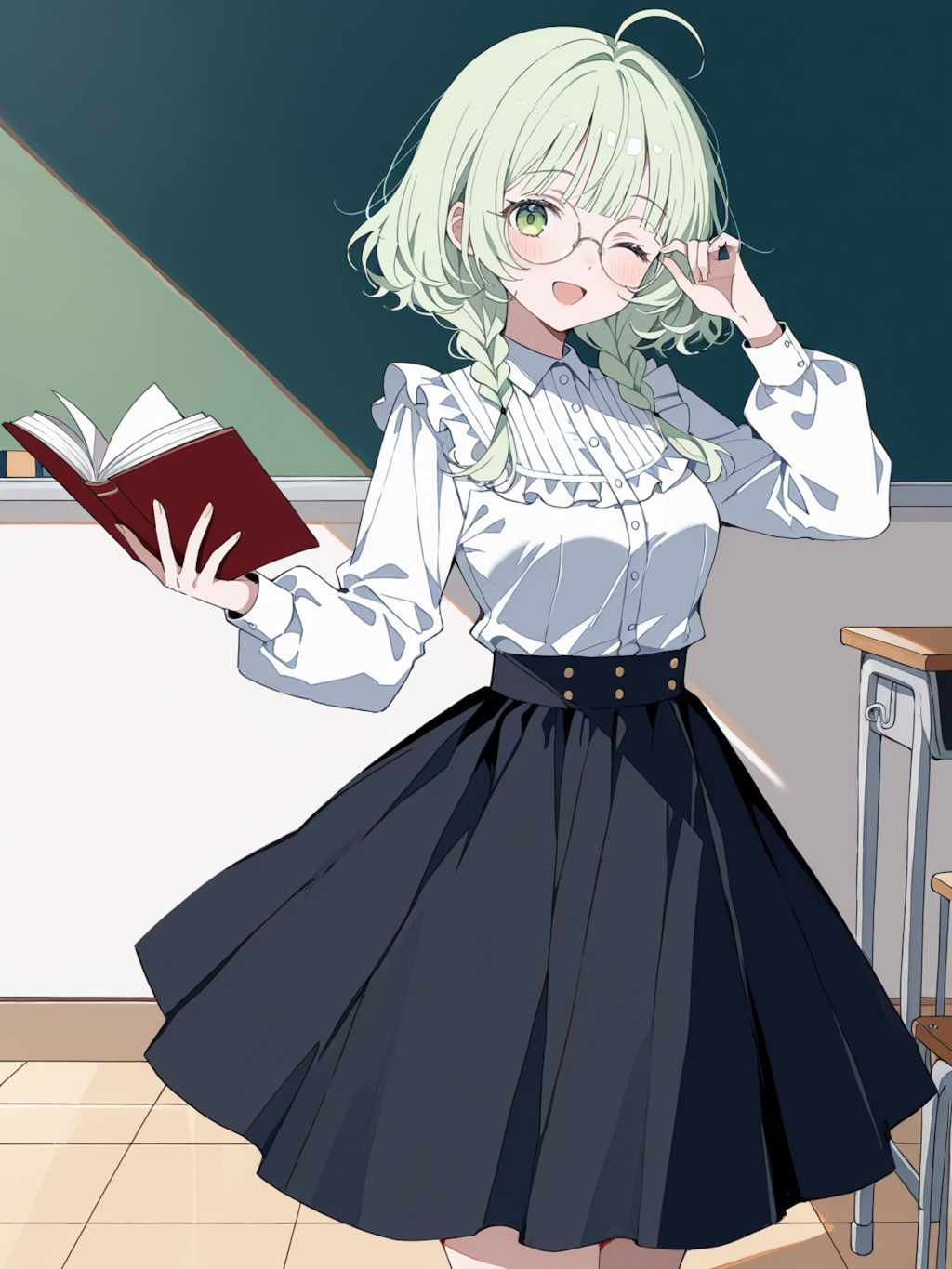 うちの子メガネキャラ