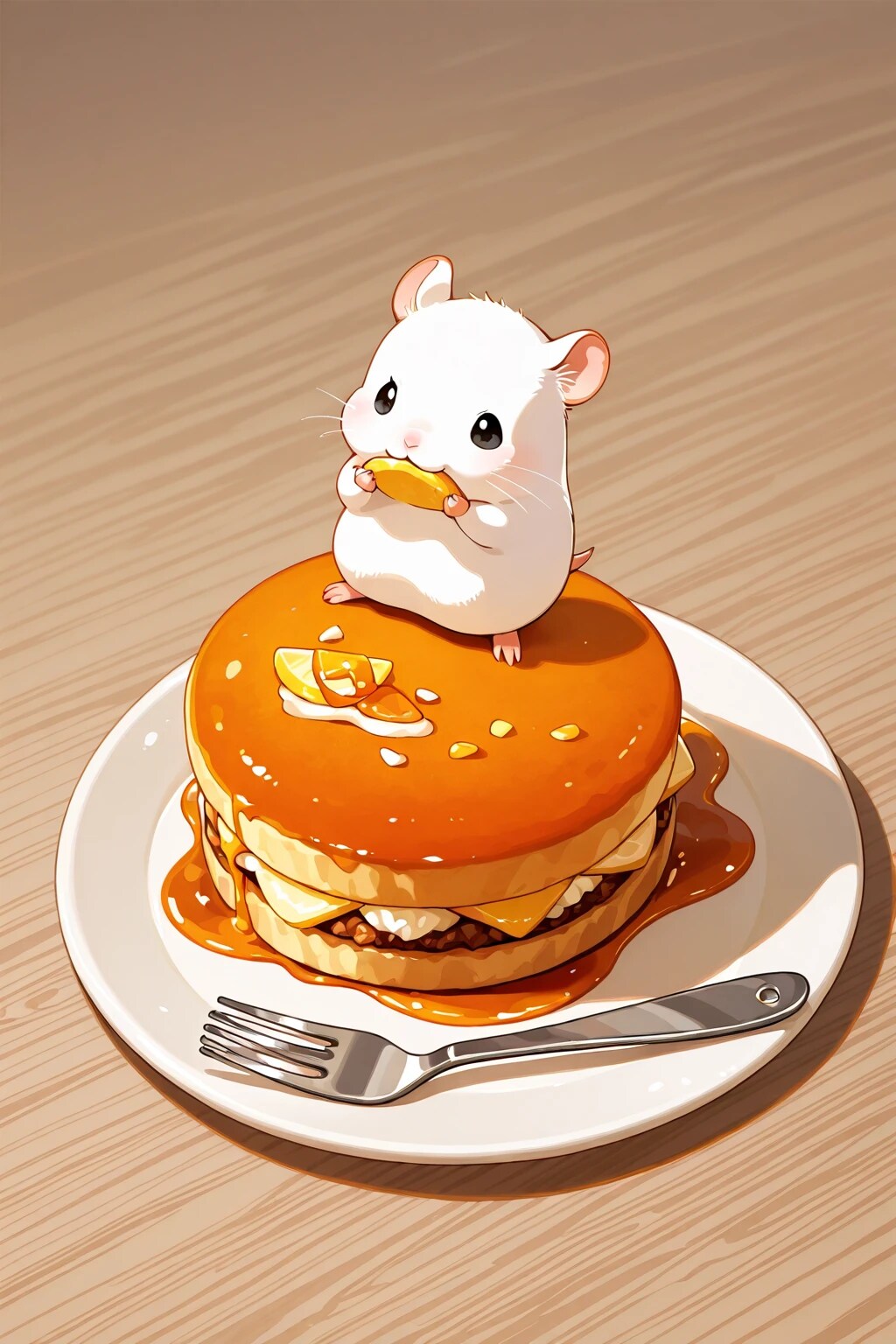 つまみ食いハムスター