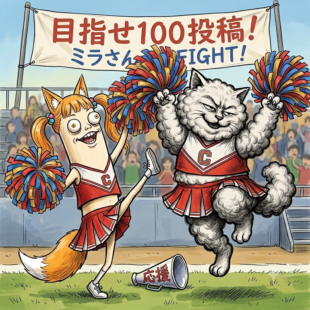 ミラさん応援