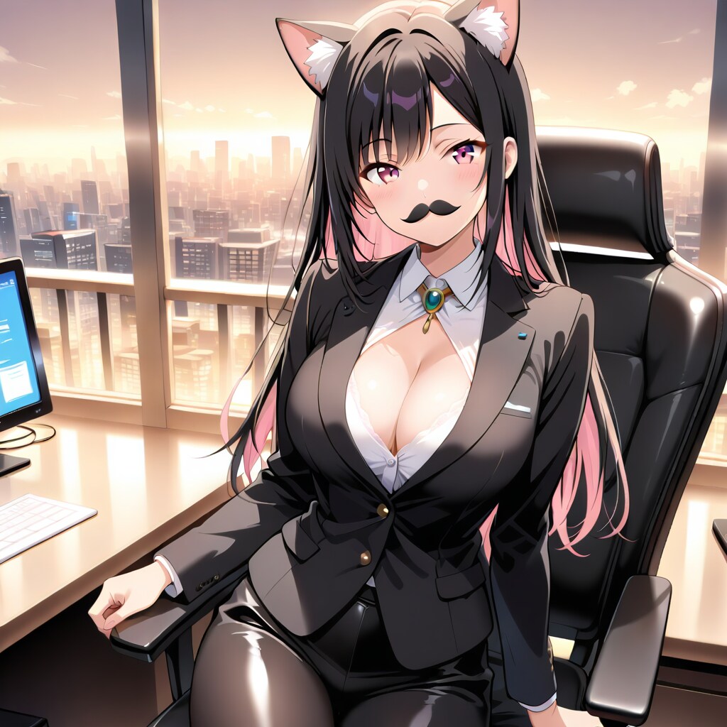 ネコミミ社長さん！