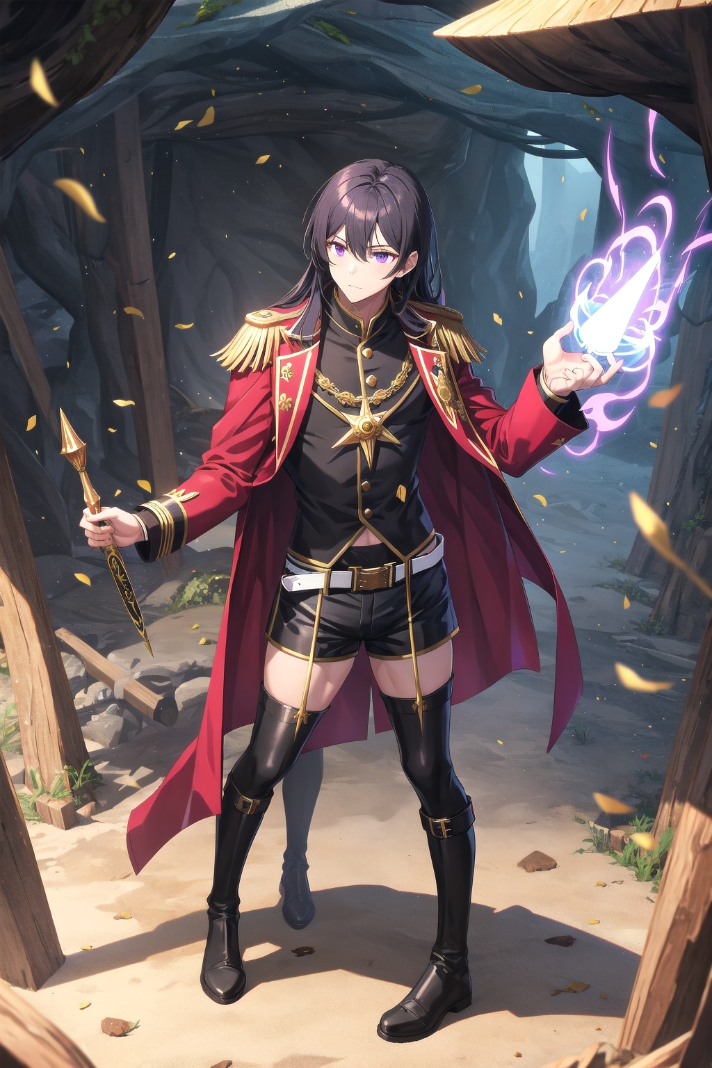 1人の大きな男性マジシャン | の人気AIイラスト・グラビア