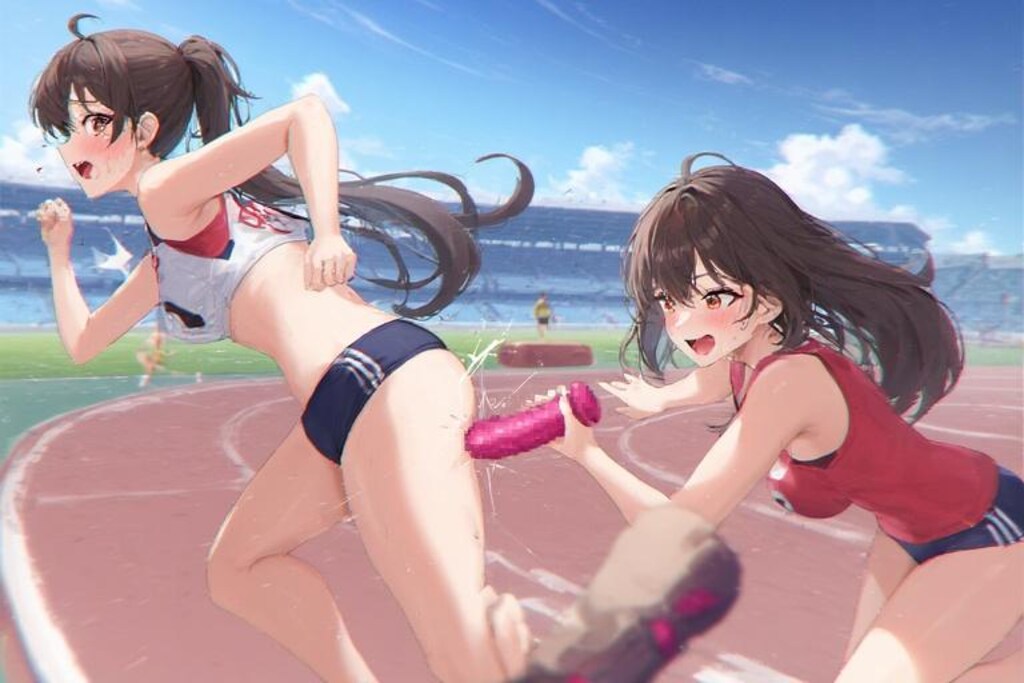 奇形バトンリレー