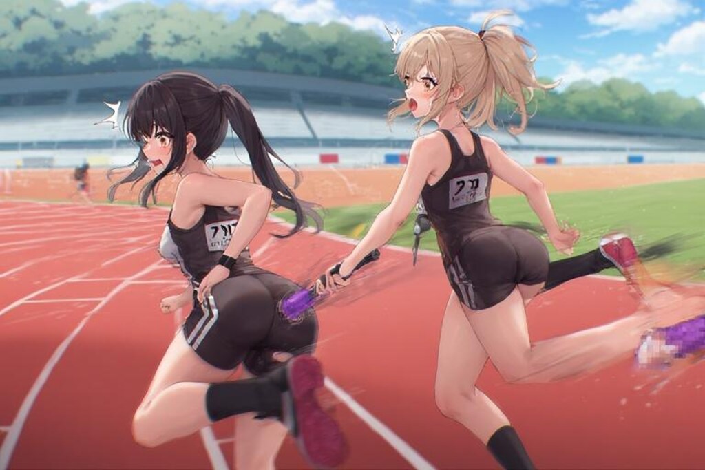 奇形バトンリレー
