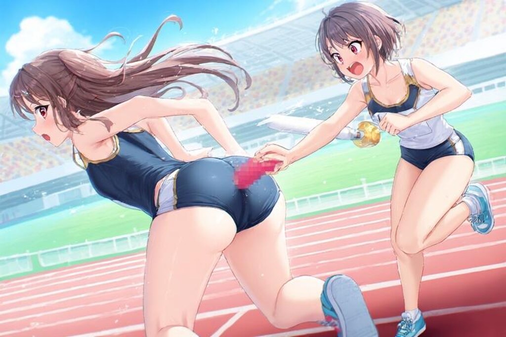 奇形バトンリレー
