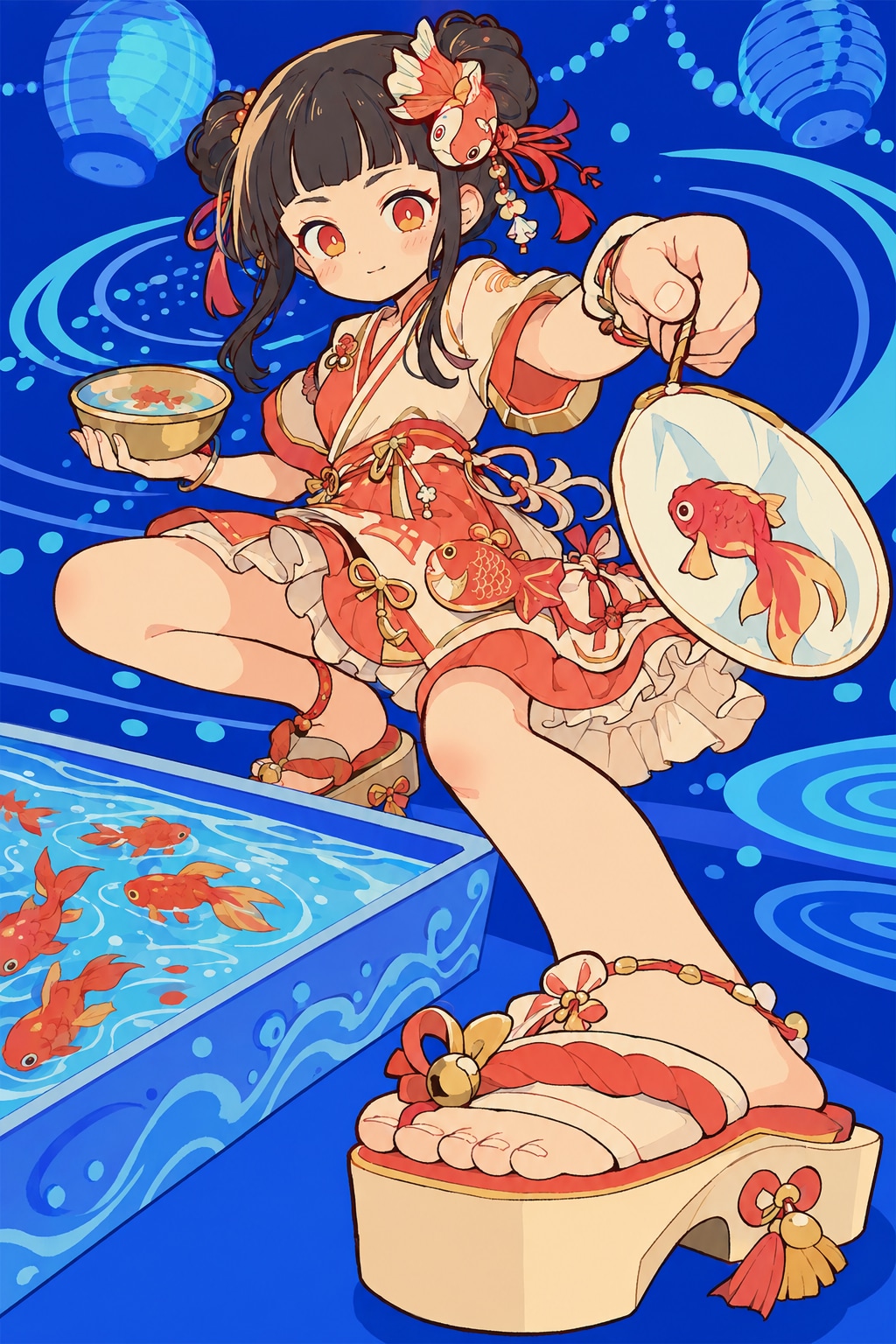 スタイリッシュ金魚すくい