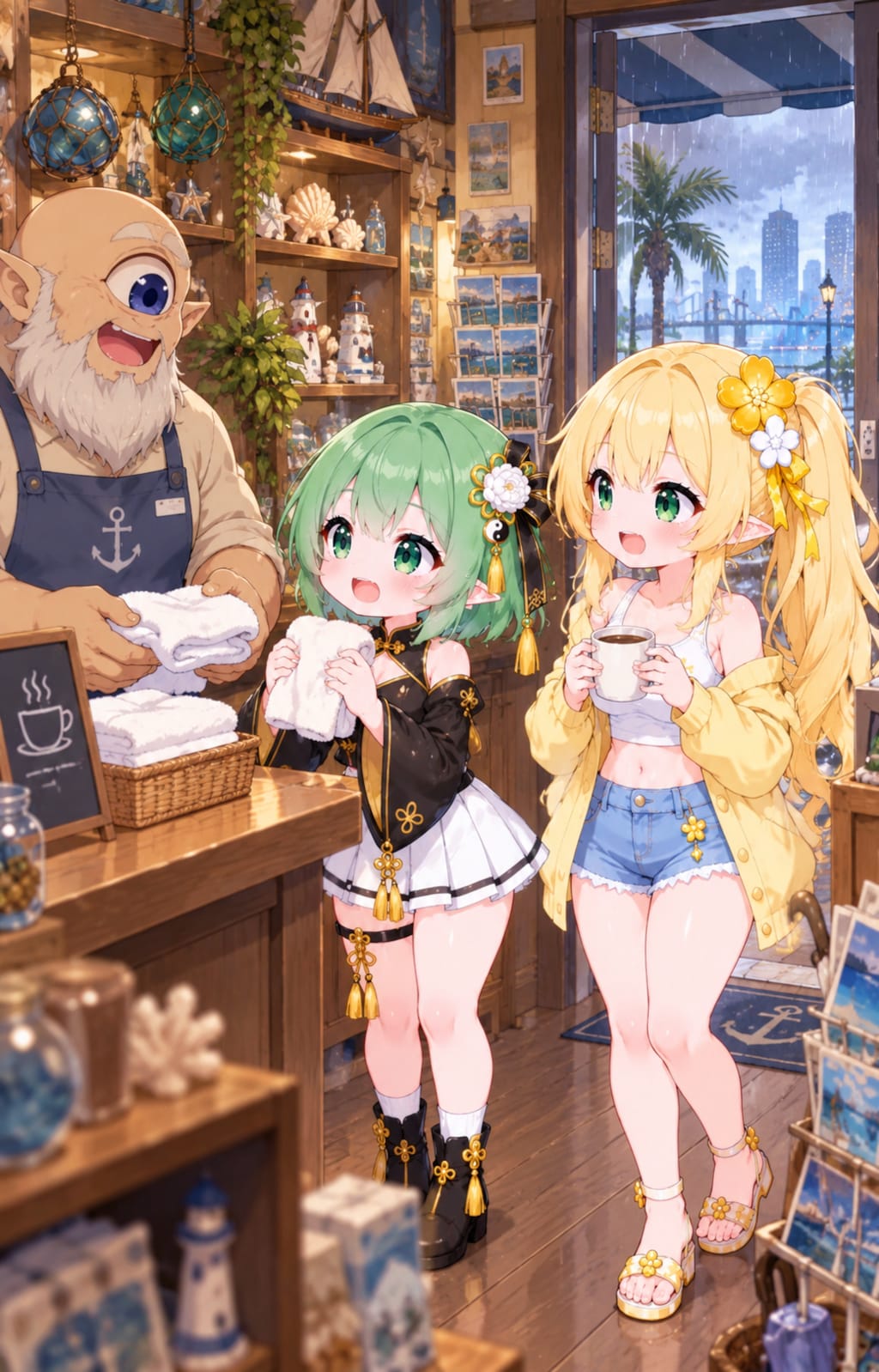 店主のご厚意