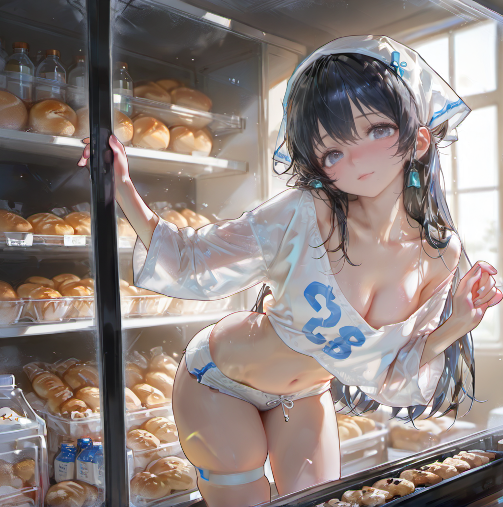 サービスのよいパン屋さん