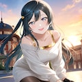 少しおめかししたせっつー(PixAI版) 2枚目