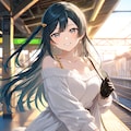 少しおめかししたせっつー(PixAI版) 5枚目