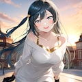 少しおめかししたせっつー(PixAI版) 3枚目
