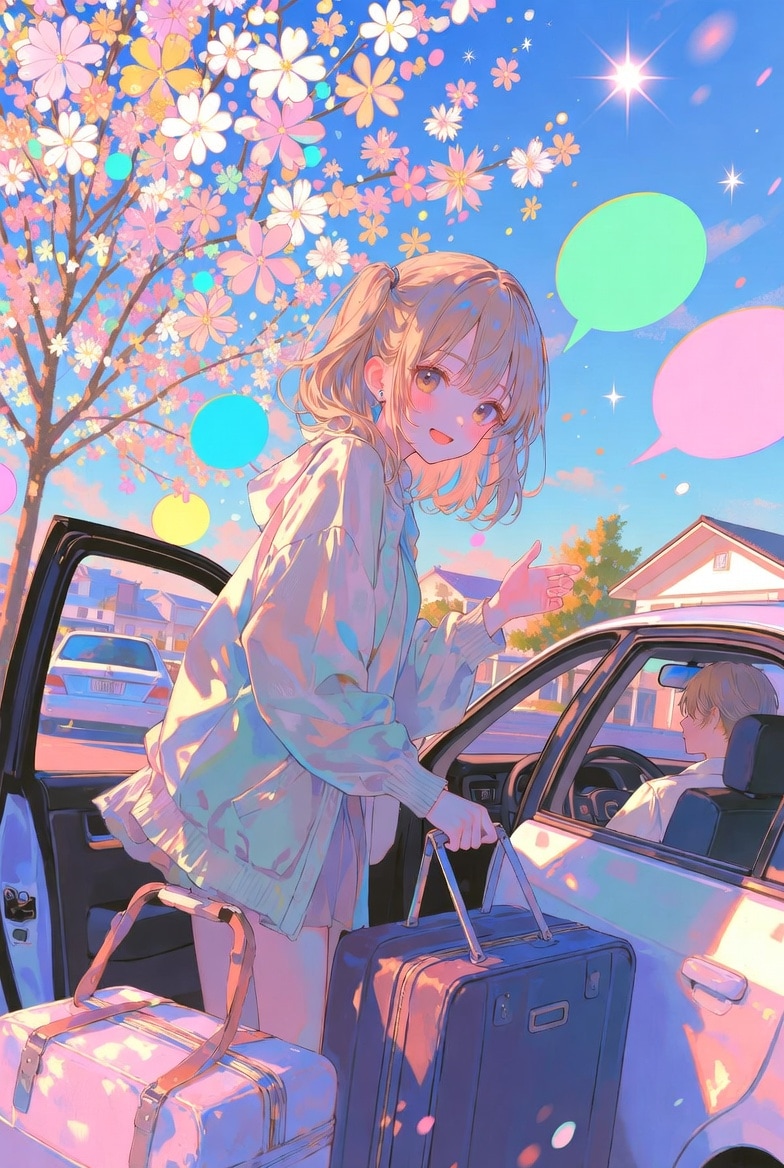 遠くの街へと君は行くんだね | の人気AIイラスト・グラビア