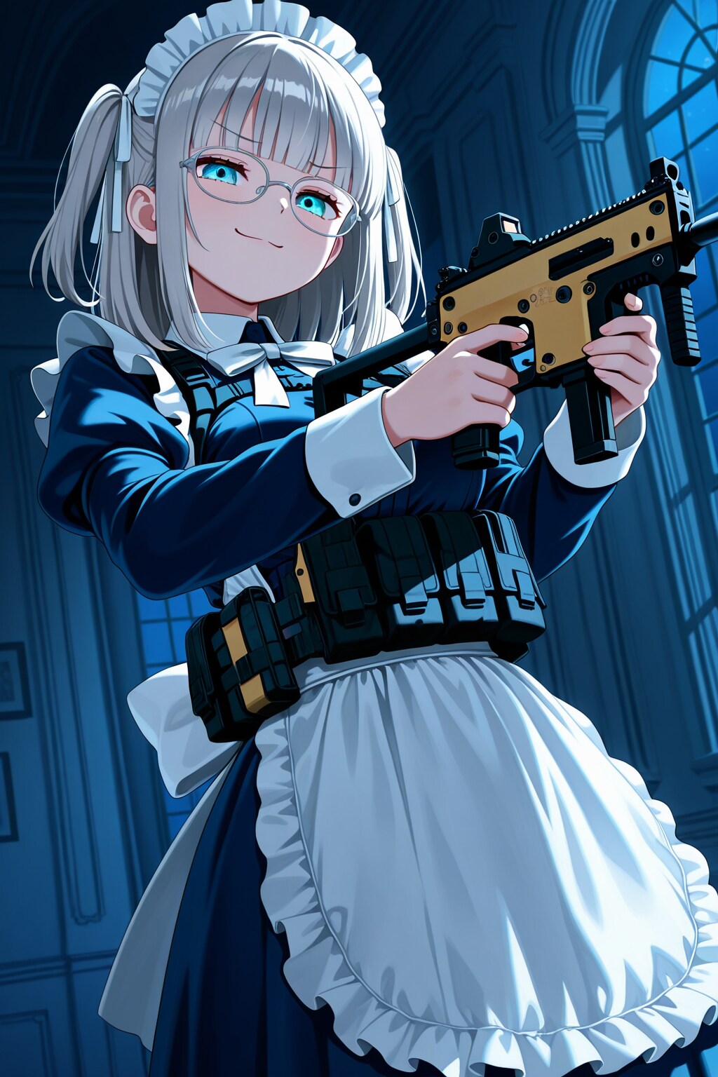 BLUE SHOOTER　　　　　　　　　　　　　　　　　　　　🦊スグニフ・ロニツ・カルネ🦊１２８ | の人気AIイラスト・グラビア