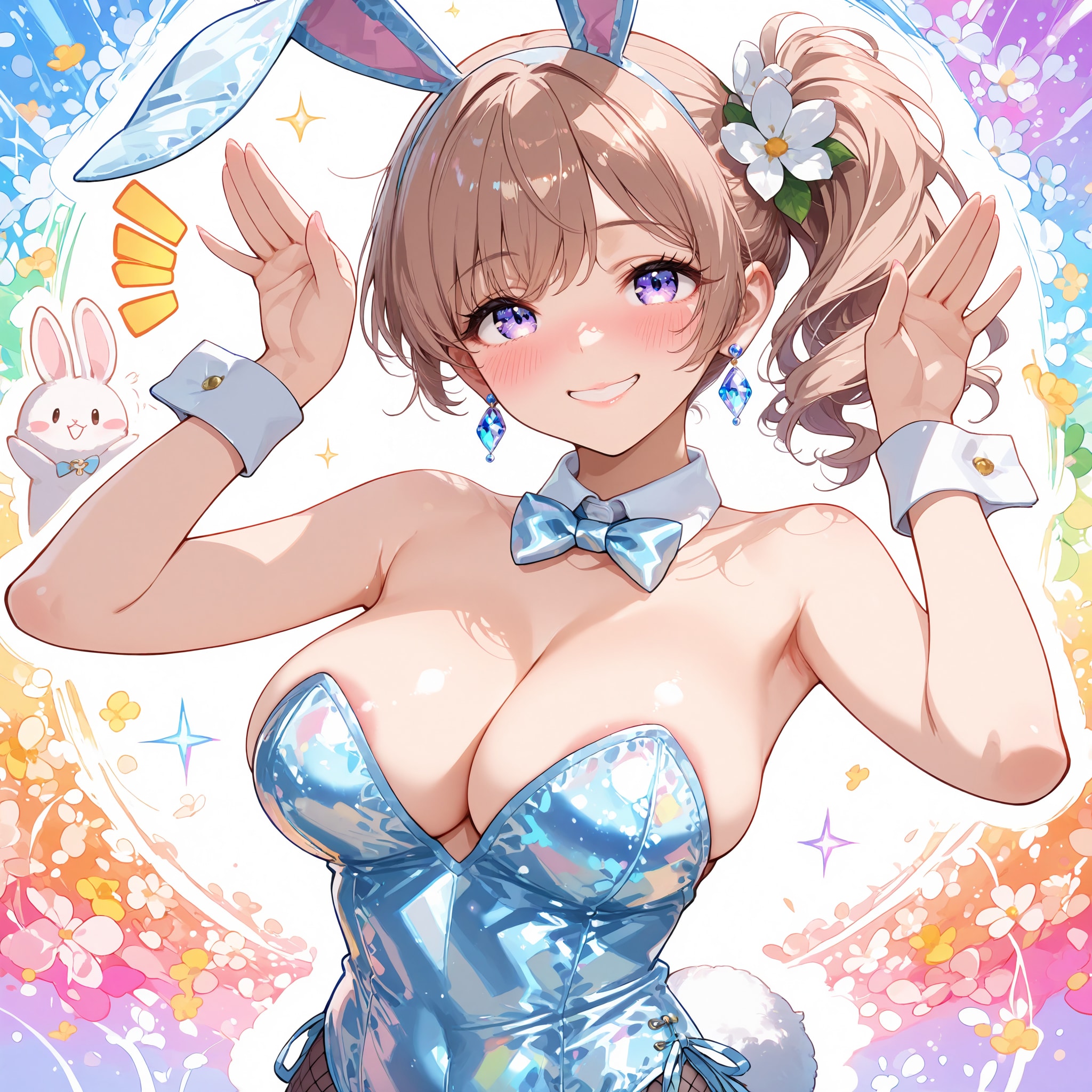 うちの子・藍璃 46【8／4 おはよウサギ🐰】