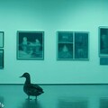 Duck visits art museum 7枚目