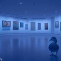 Duck visits art museum 8枚目