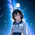蛍と流星雨 2枚目