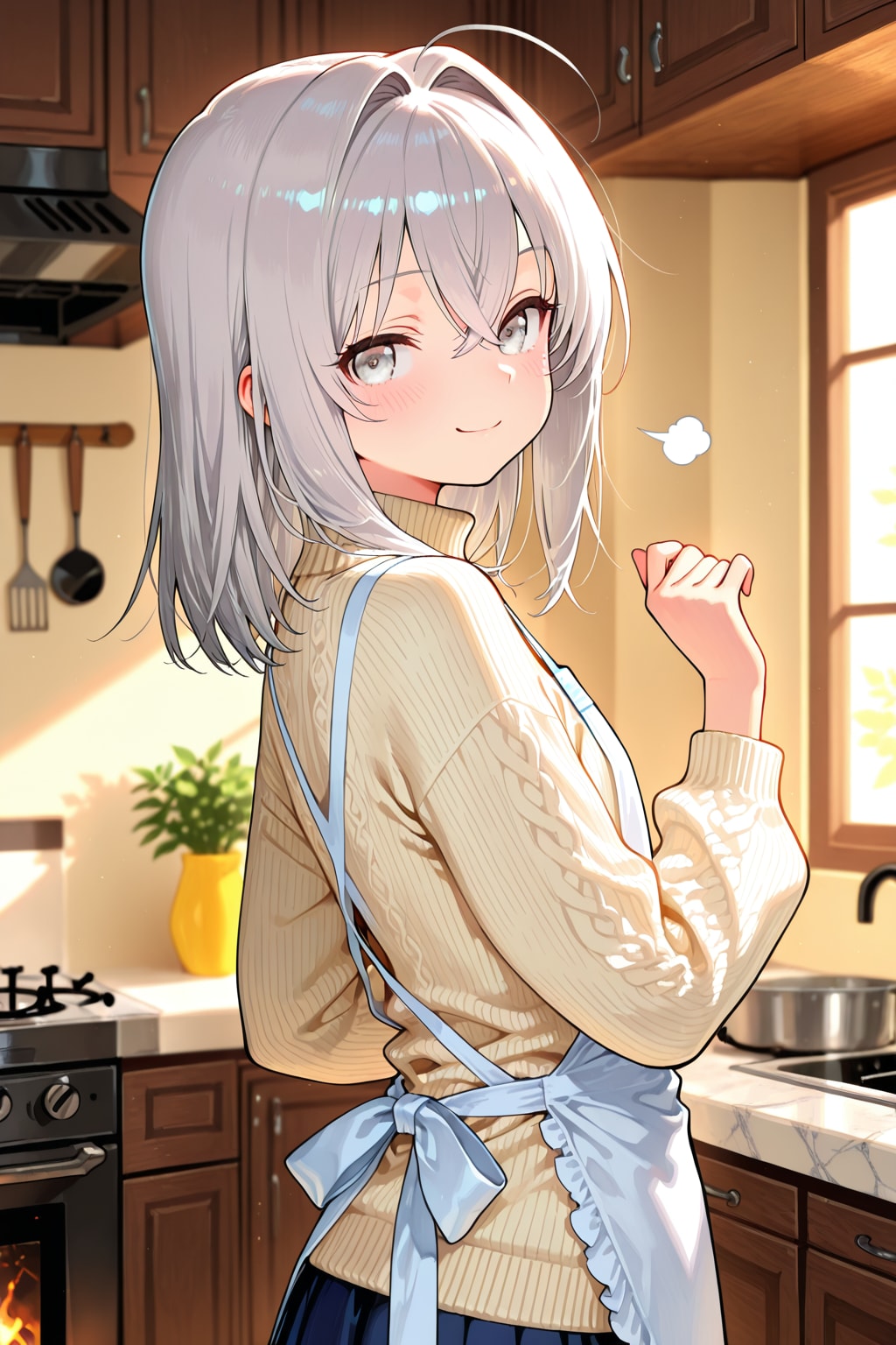 朝ごはんできるから待ってて