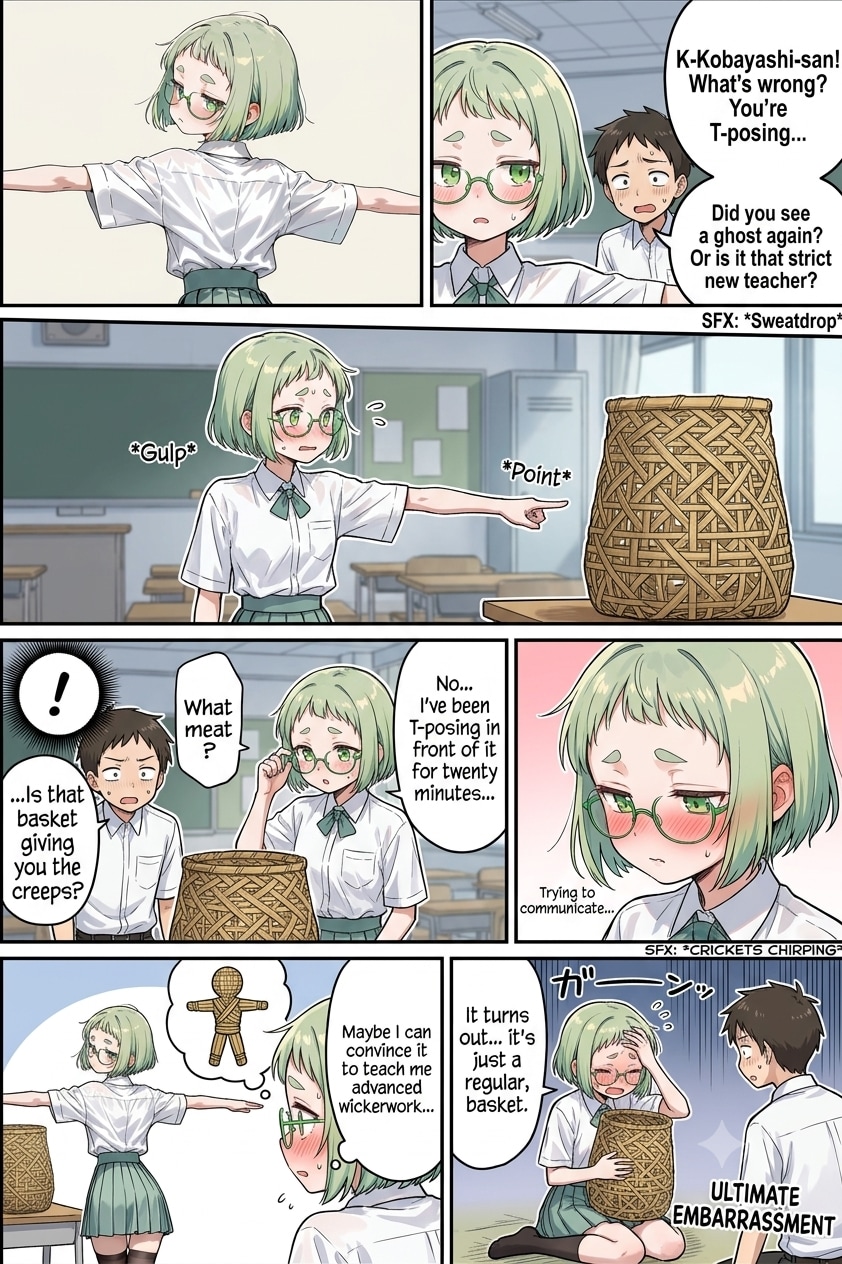謎漫画めがねちゃん