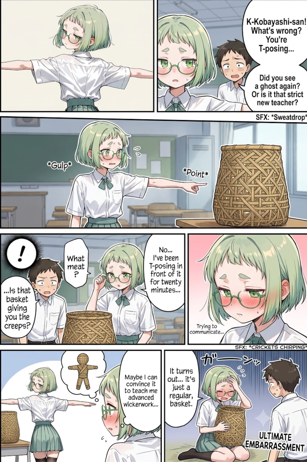 謎漫画めがねちゃん