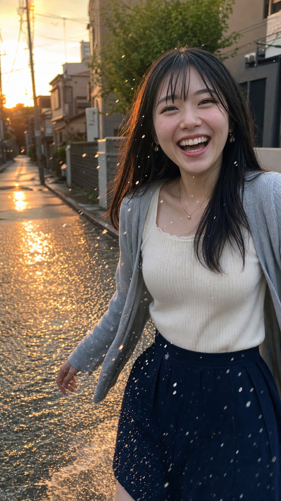 Laughing Through the Summer Rain