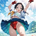 【あずさ】春日野さくらのコスプレなのですっ！02 4枚目