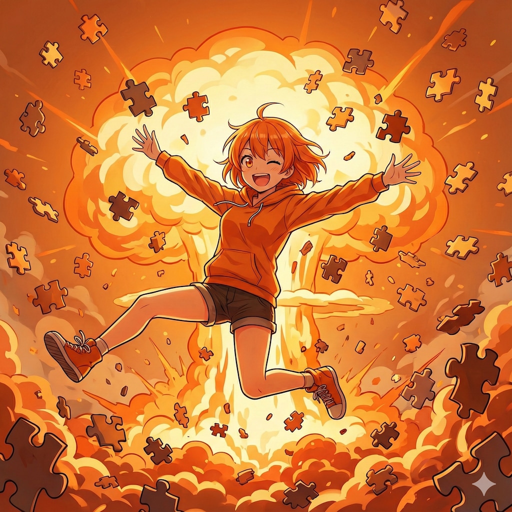 🧡彩ちゃんがパズル