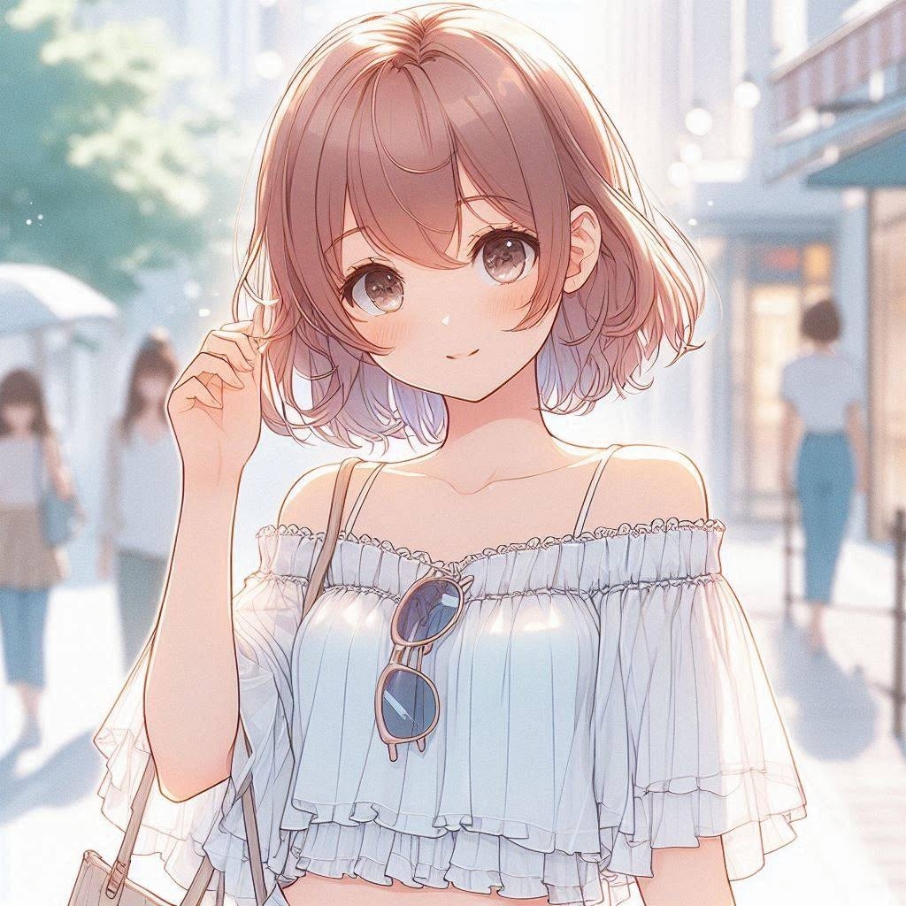 夏のコーディネイト(DALL-E)(9)
