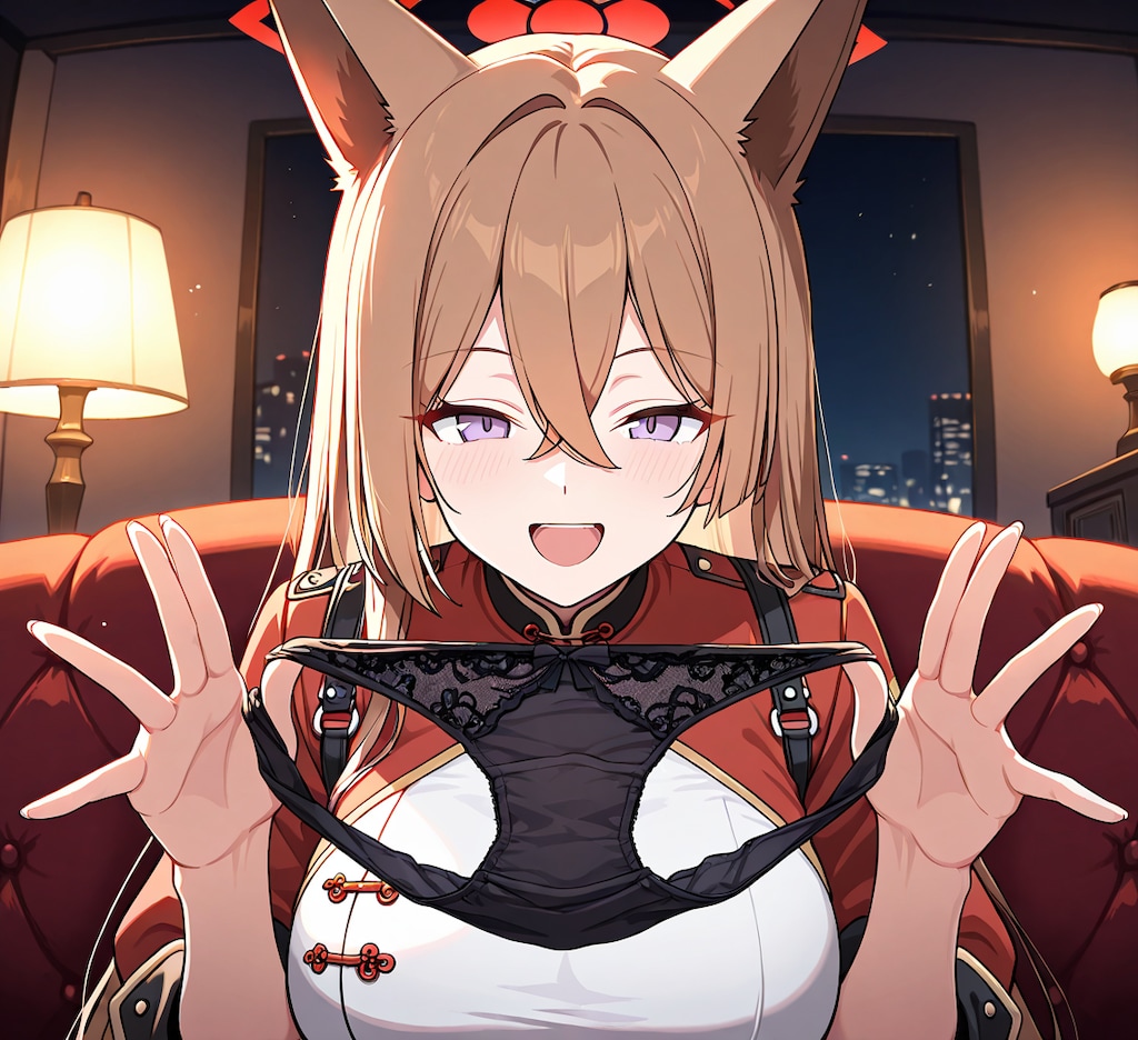朱城ルミの脱ぎたてパンティ
