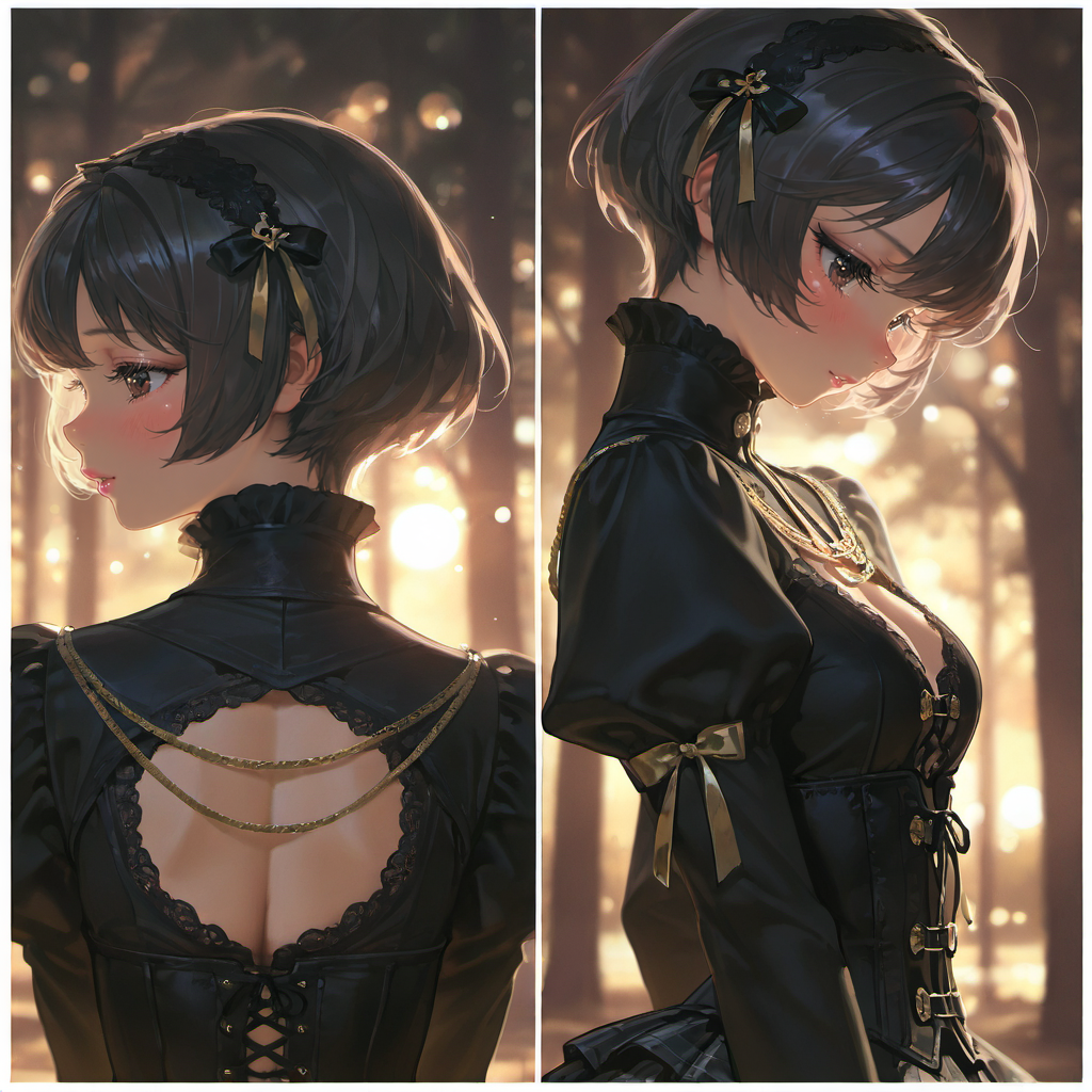 黒いドレス | の人気AIイラスト・グラビア