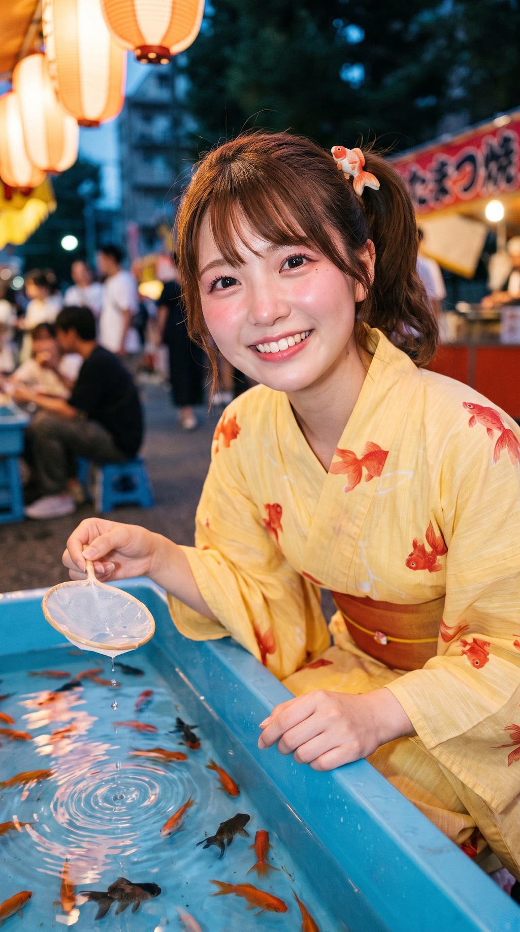 A Golden Catch at the Summer Festival