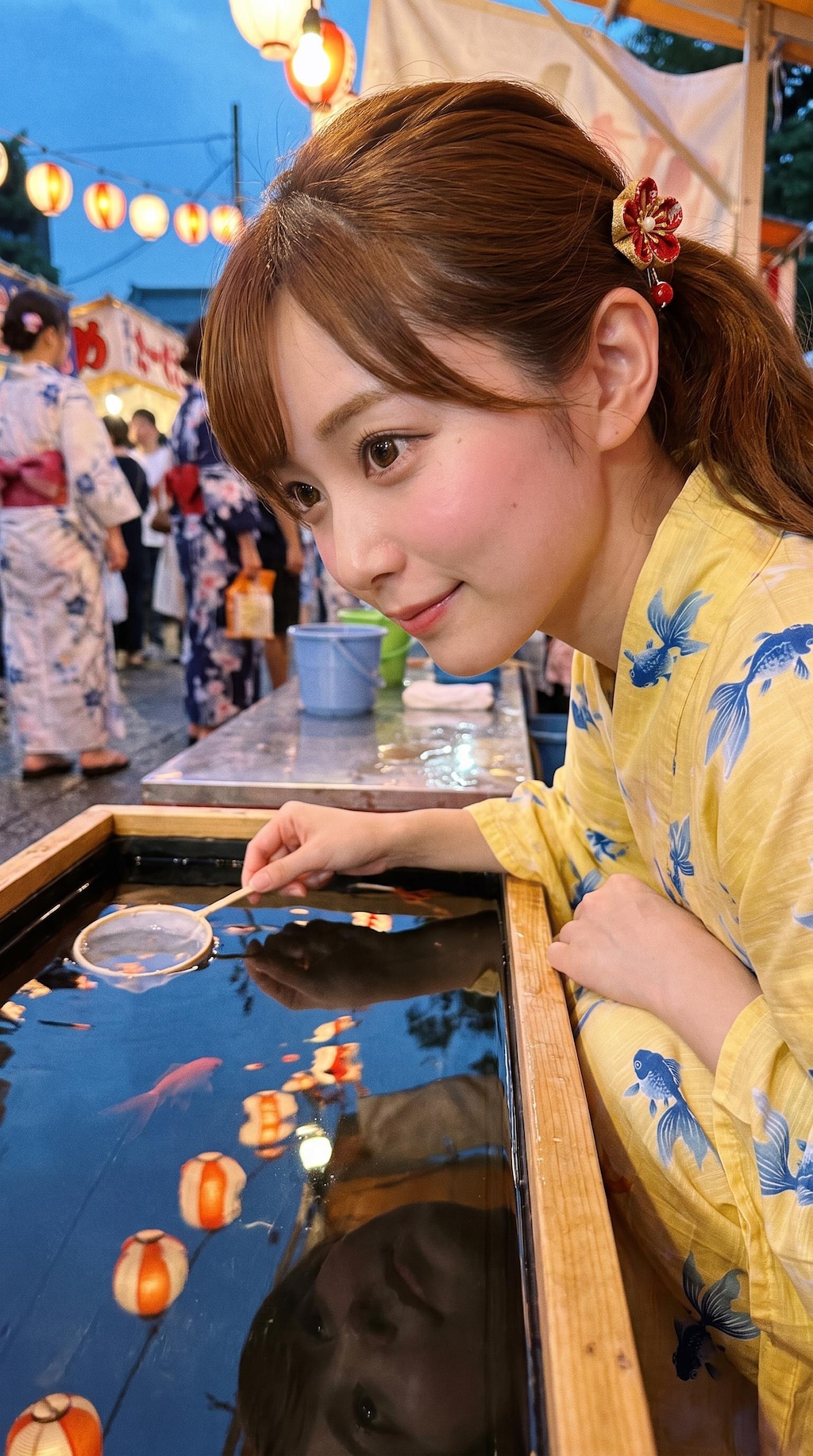 A Golden Catch at the Summer Festival