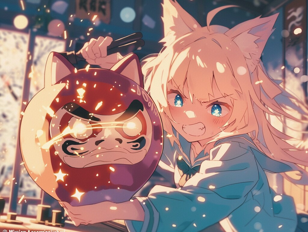 ダルマに願いを