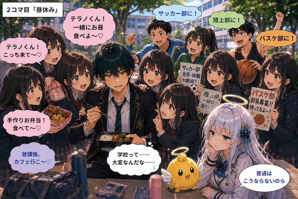 テラノくん！下駄箱すごいことになっているなのら～！