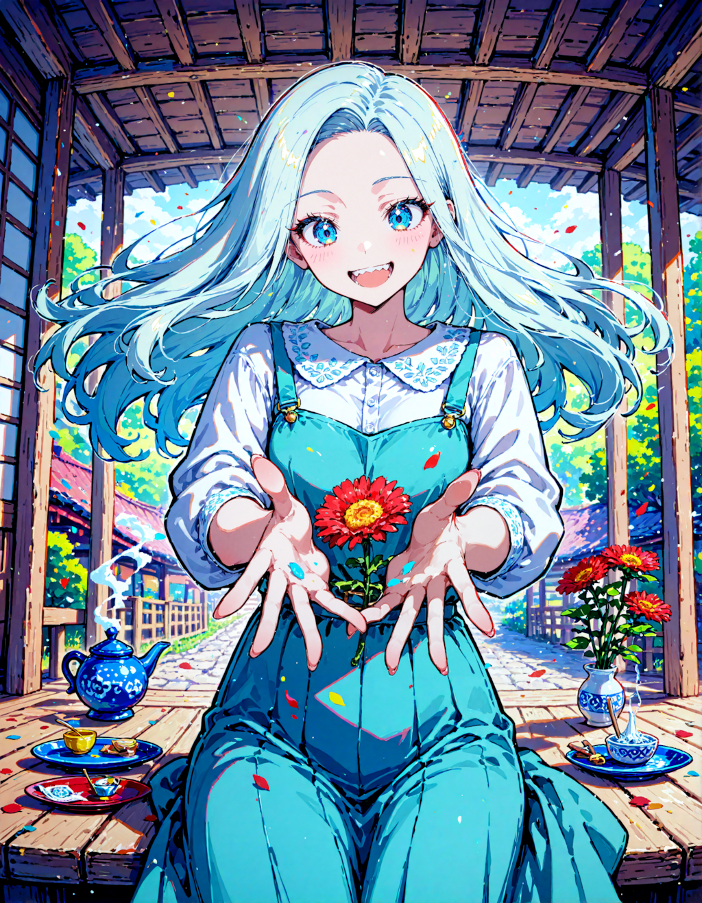 今日はガーベラ記念日。お香の日。ウッドデッキの日。よい歯の日　その７