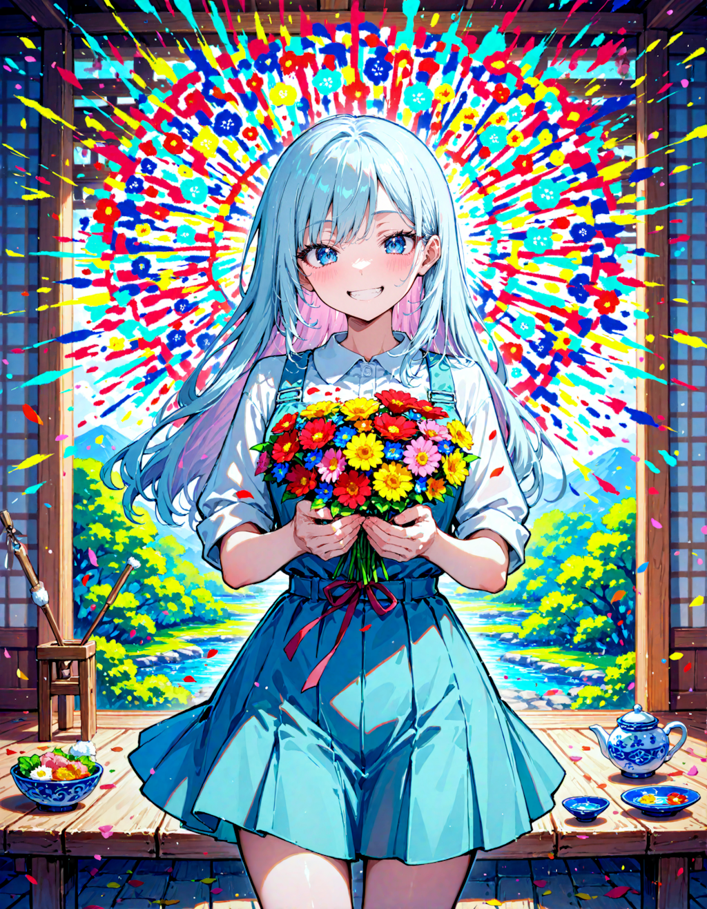 今日はガーベラ記念日。お香の日。ウッドデッキの日。よい歯の日　その７