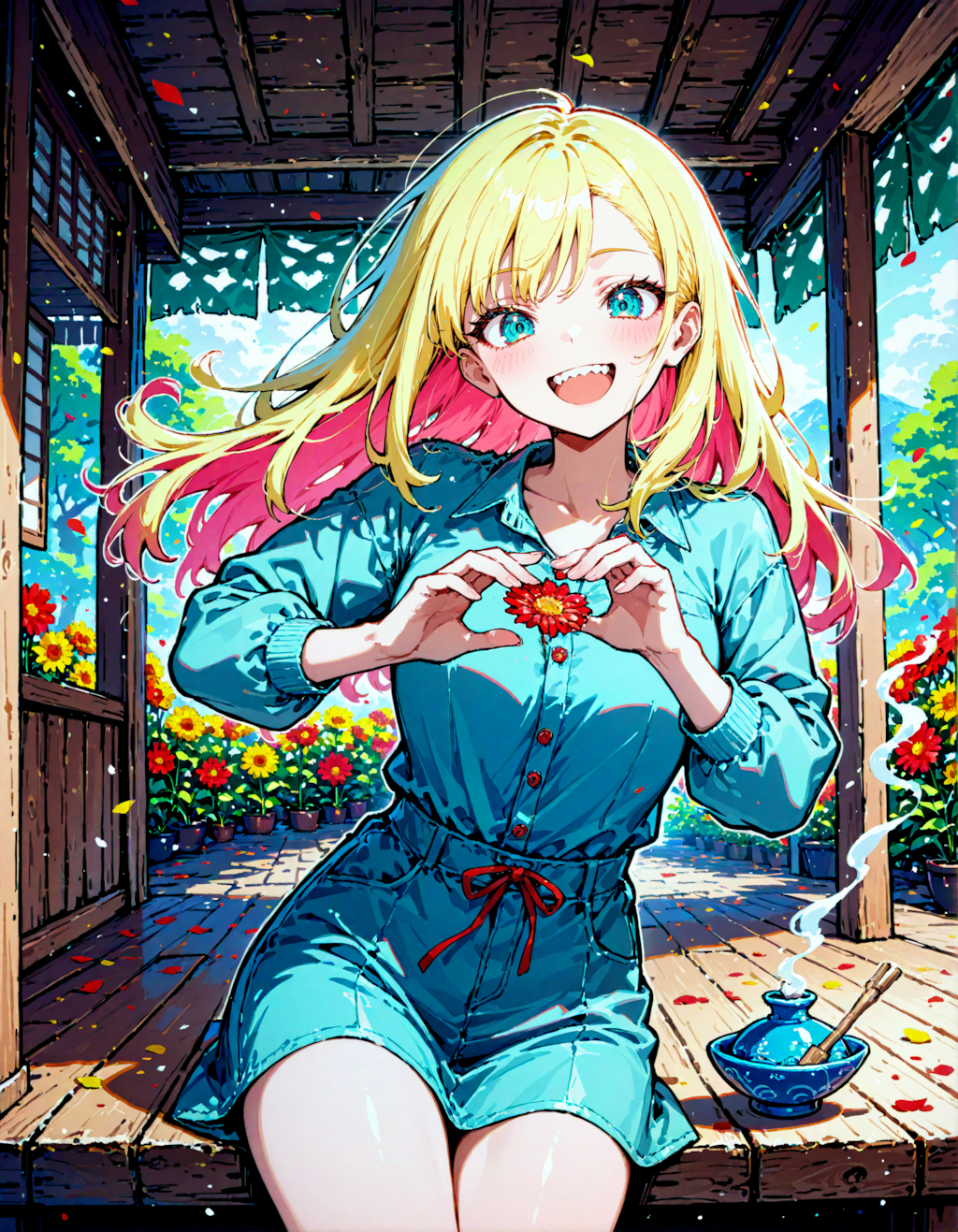 今日はガーベラ記念日。お香の日。ウッドデッキの日。よい歯の日　その７