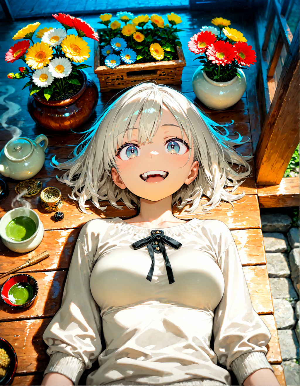 今日はガーベラ記念日。お香の日。ウッドデッキの日。よい歯の日　その７